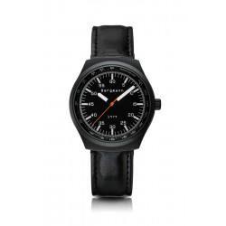 Bergmann-Uhr Modell 1979 schwarz PU